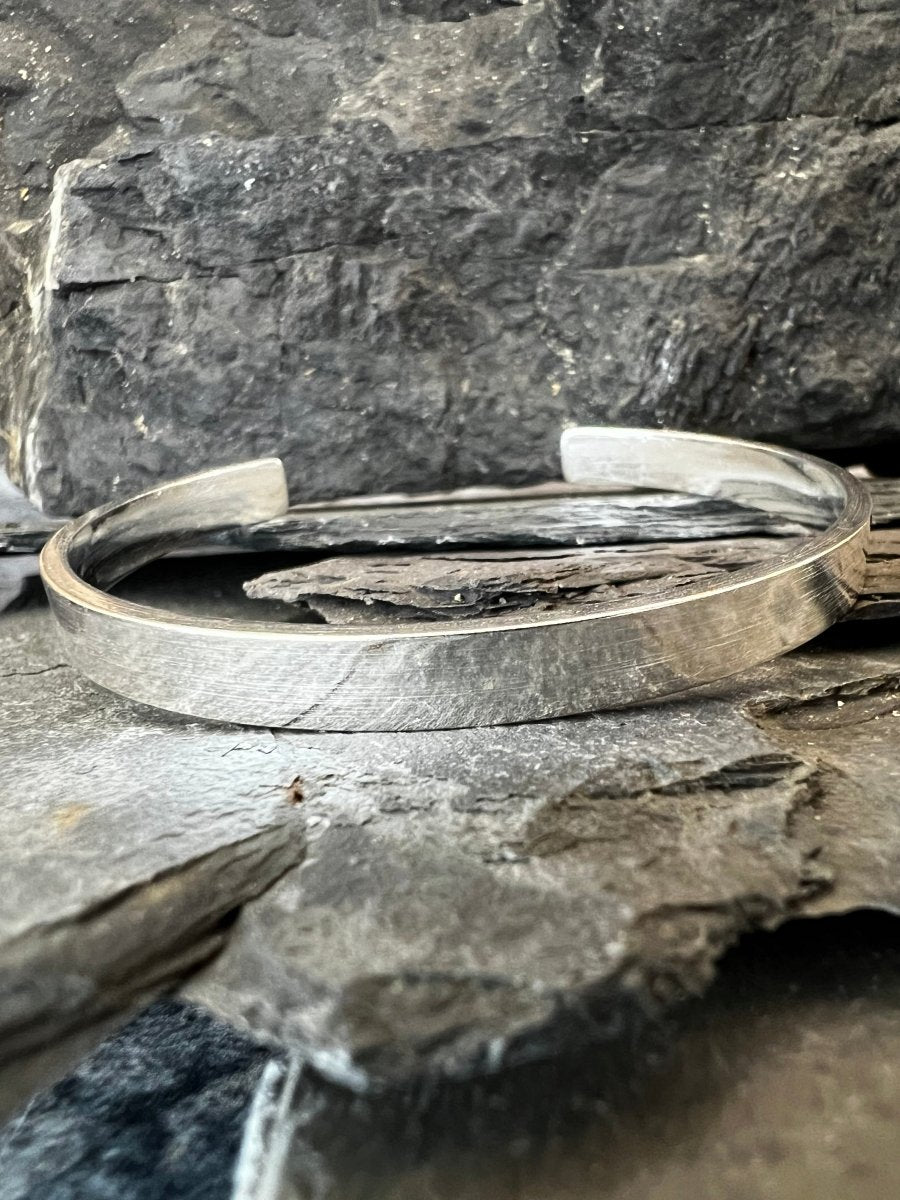 Solstice Sleek Torque Bangle - Kerry Gallop Jewellery