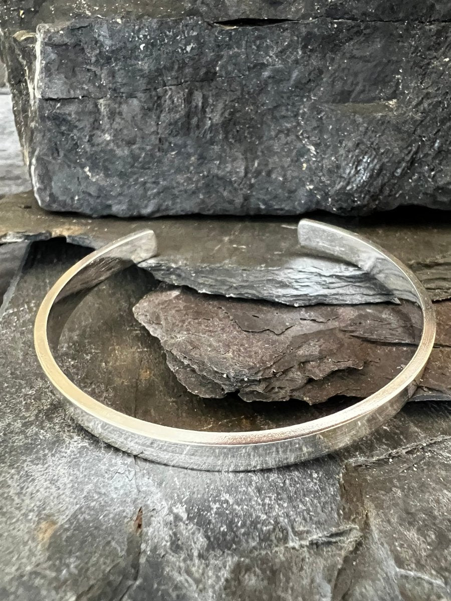 Solstice Sleek Torque Bangle - Kerry Gallop Jewellery