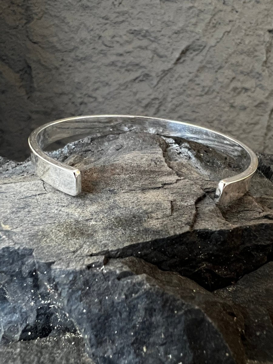 Solstice Sleek Torque Bangle - Kerry Gallop Jewellery