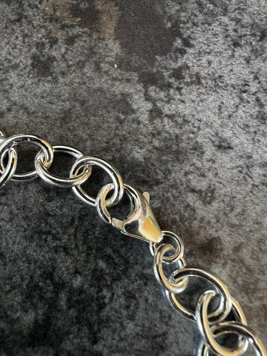 Sterling Silver Lina Trace Bracelet - Kerry Gallop Jewellery
