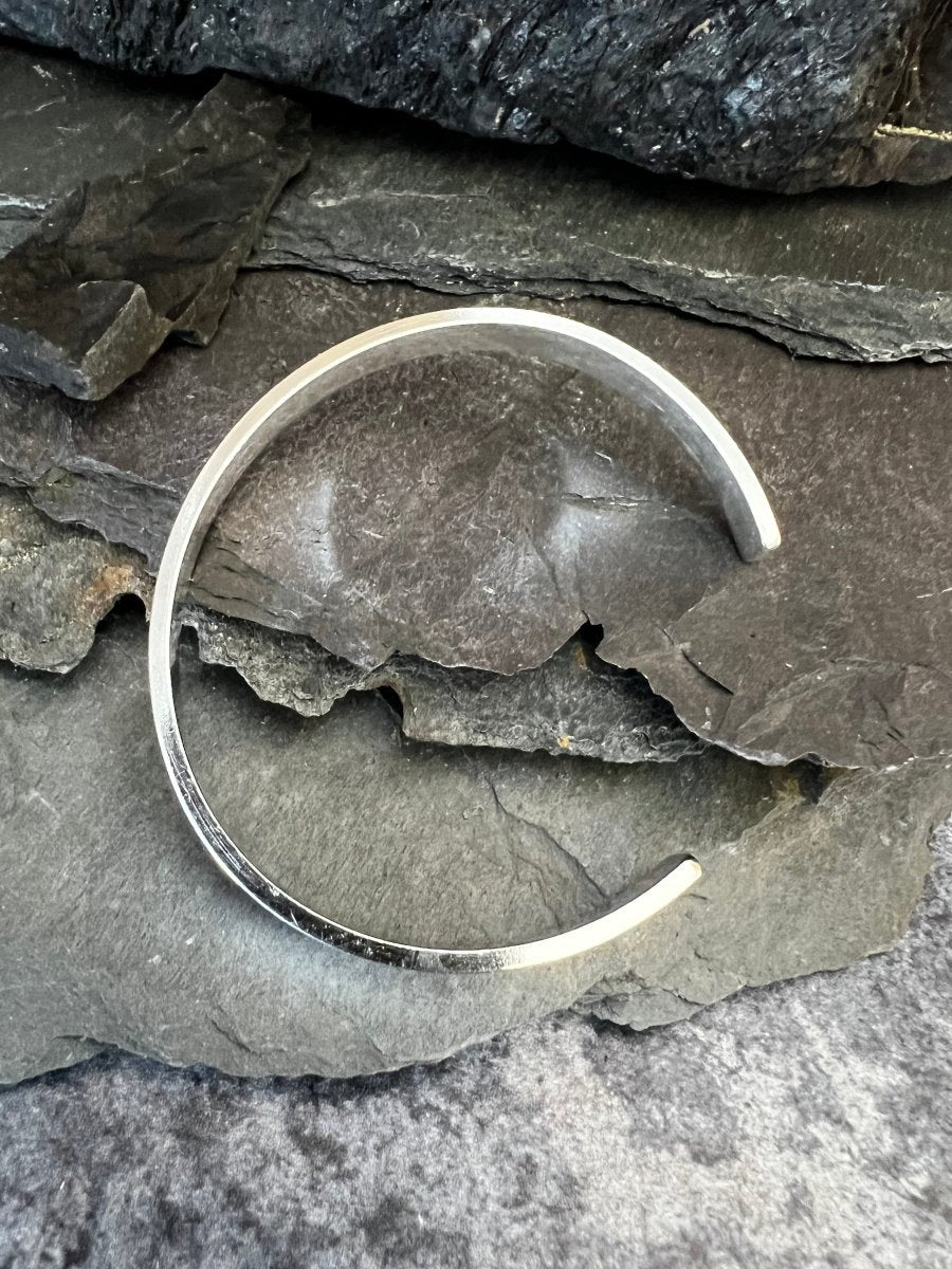 Solstice Sleek Torque Bangle - Kerry Gallop Jewellery