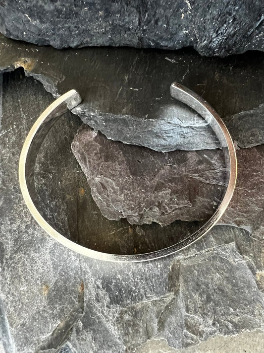Solstice Sleek Torque Bangle - Kerry Gallop Jewellery